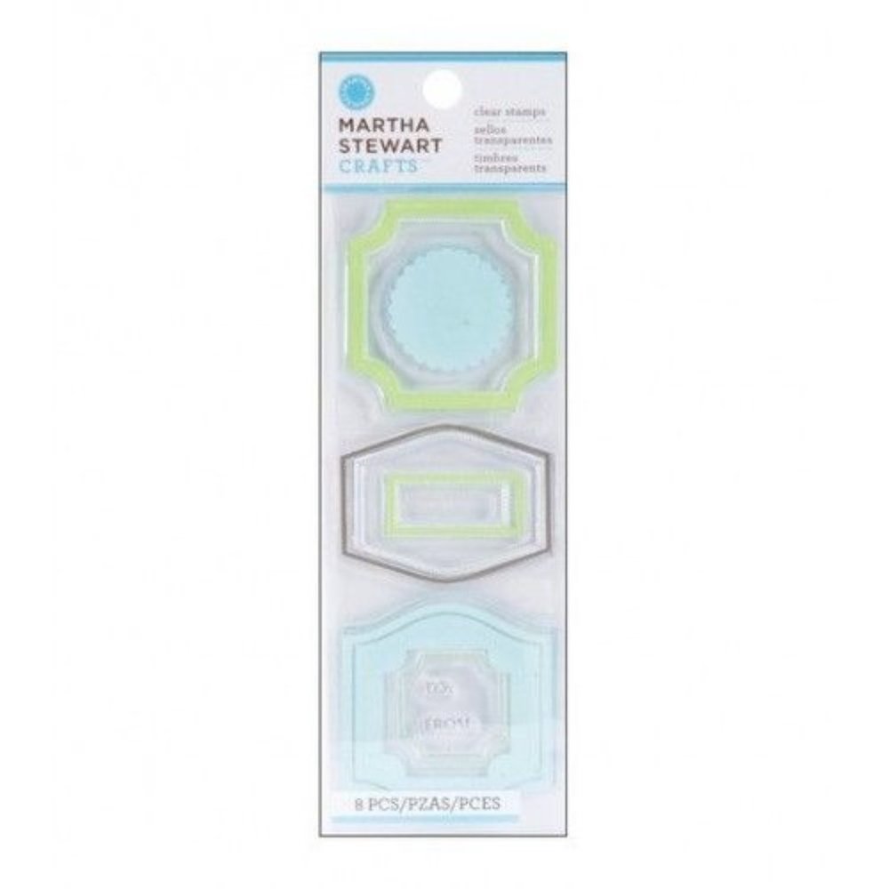 Martha Stewart Label Clear Stamp